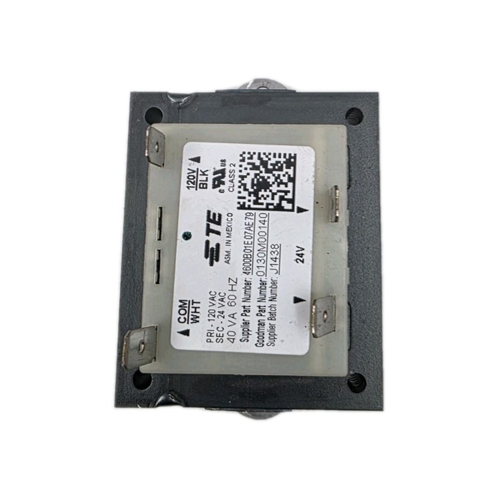 Goodman / 4600B01E07AE79 / Transformer 120V 24V 40VA